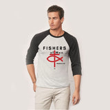 Fisher of Men- Unisex 3/4 Baseball TShirt