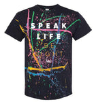 Speak Life Be Light - Splatter Tshirt